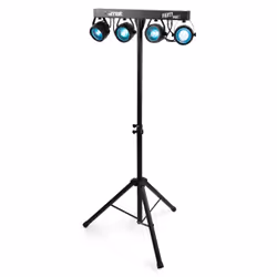 Max PartyBar 11 Adapté à une utilisation à l'intérieur Stroboscope discothèque Noir