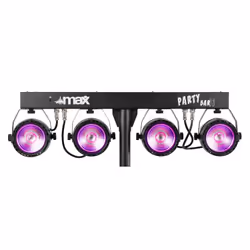 Max PartyBar 11 Adapté à une utilisation à l'intérieur Stroboscope discothèque Noir