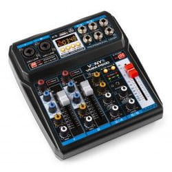 Vonyx VMM-P500 4 canaux 20000 - 20 Hz Noir