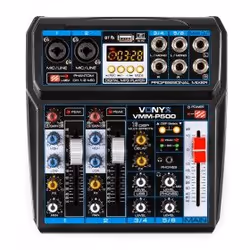 Vonyx VMM-P500 4 canaux 20000 - 20 Hz Noir