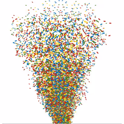 BeamZ 160.631 confetti Amandes sucrées en vrac 1 pièce(s)