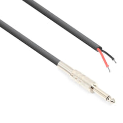 Skytronic CX410-6 câble audio 6 m 6,35 mm Noir