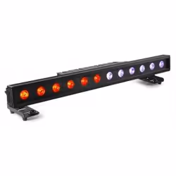 BeamZ Pro LCB1215IP, LED, 12 ampoule(s), Noir, 15 W, Ambre, Bleu, Vert, Rouge, Blanc, 13000 lux
