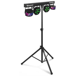 BeamZ SB02 Adapté à une utilisation à l'intérieur Projecteur laser disco et stroboscope Noir