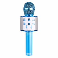 Max KM10B Bleu Microphone de karaoké