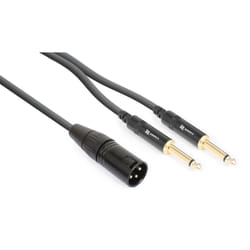 PD-Connex 177150 câble audio 1,5 m XLR (3-pin) 2 x 6,35 mm Noir