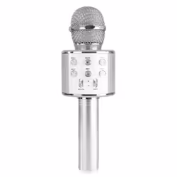 Max KM01S Argent Microphone de karaoké