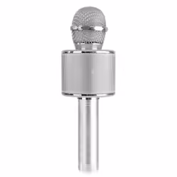 Max KM01S Argent Microphone de karaoké