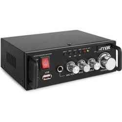 Max AV340 2.0 canaux Maison Noir, Rouge