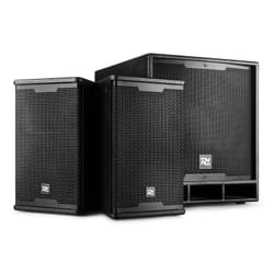 Power Dynamics PDCS1500 set d'enceintes 1500 W Noir 2.1 canaux