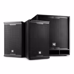 Power Dynamics PDCS1800, Avec fil, 1800 W, 32 - 18000 Hz, Noir