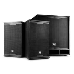 Power Dynamics PDCS1800 haut-parleur Noir Avec fil 1800 W