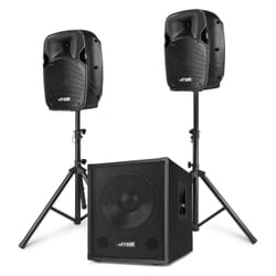 Max MX700 haut-parleur 2-voies Noir Avec fil 700 W