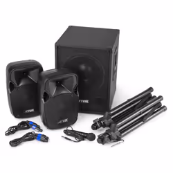 Max MX700 haut-parleur 2-voies Noir Avec fil 700 W