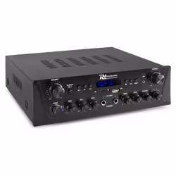 Power Dynamics PV220BT, 100 W, 0,3%, 85 dB, 20 - 20000 Hz, USB Type-A, 220-240 V