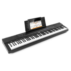 Max KB6 piano numérique 88 touche(s) Noir, Blanc