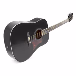 Max SoloJam Guitare acoustique Dreadnought 6 cordes Noir