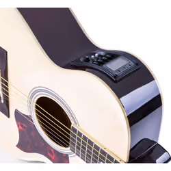 Max ShowKit Guitare électroacoustique Dreadnought 6 cordes Bois - Vue supplémentaire 7