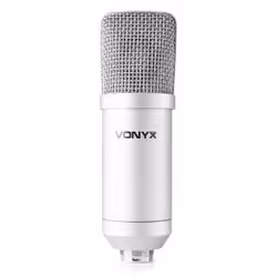 Vonyx CMS300S, Microphone de studio, -37 dB, 30 - 20000 Hz, 200 Ohm, Cardioïde, Avec fil