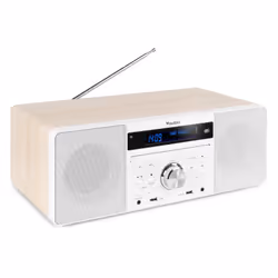Audizio Prato Système micro audio domestique 60 W Blanc