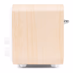 Audizio Milan Portable Analogique et numérique Blanc, Bois
