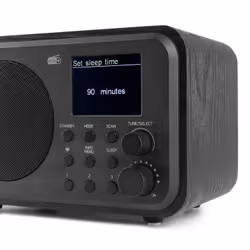 Audizio Milan Portable Analogique et numérique Noir