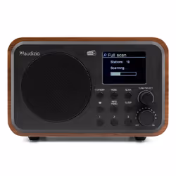 Audizio Milan, Portable, Numérique, DAB+, FM, 15 W, TFT, 6,1 cm (2.4")