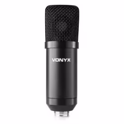 Vonyx CMTS300, Microphone de studio, -37 dB, 30 - 20000 Hz, 200 Ohm, 120 dB, Cardioïde