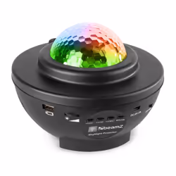 BeamZ SkyNight, Avec fil &sans fil, Mini-USB B, USB Type-A, Éclairage d’ambiance, Noir, 480 g, 155 mm
