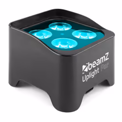 BeamZ BBP90, Projecteur laser discothèque, Noir, LED, 4 lampe(s), 4 W, Bleu, Vert, Rouge, Ultraviolet (UV)