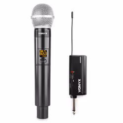 Vonyx WM55, Microphone de studio, 40 - 18000 Hz, 0,5%, 90 dB, 300 mW, Sans fil