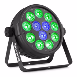 BeamZ BT400, Projecteur Disco, Noir, IP20, LED, Boutons, LED