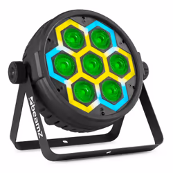 BeamZ BT420, Projecteur Disco, Noir, IP20, LED, Boutons, LED