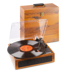 Fenton RP170L Tourne-disque à entraînement direct Noir, Bois Manuel