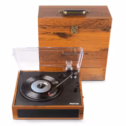 Fenton RP170L Tourne-disque à entraînement direct Noir, Bois Manuel