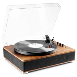 Fenton RP305 Tourne-disque à entraînement direct Noir, Bois Manuel