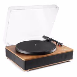 Fenton RP305 Tourne-disque à entraînement direct Noir, Bois Manuel