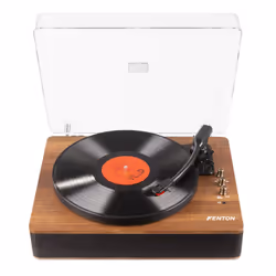 Fenton RP305 Tourne-disque à entraînement direct Noir, Bois Manuel - Vue supplémentaire 5