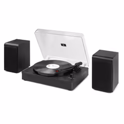 Audizio RP330, Tourne-disque entraîné par courroie, Noir, Bois, 33 1/3,45,78 tr/min, Secteur, 100 - 240 V