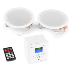 Power Dynamics BTW30SET set d'enceintes 30 W Home cinéma Blanc 2.0 canaux Bluetooth