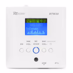 Power Dynamics BTW30SET set d'enceintes 30 W Home cinéma Blanc 2.0 canaux Bluetooth