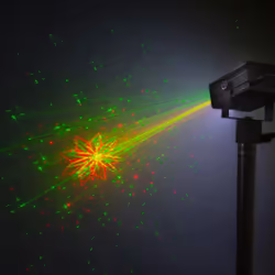 BeamZ Acrux Adapté à une utilisation à l'intérieur Projecteur laser disco et stroboscope Noir - Vue supplémentaire 14