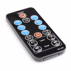 BeamZ Acrux Adapté à une utilisation à l'intérieur Projecteur laser disco et stroboscope Noir - Vue supplémentaire 9