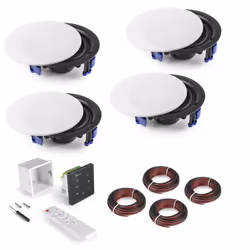 Power Dynamics A100BSET set d'enceintes 80 W Blanc 2-voies 20 W Bluetooth