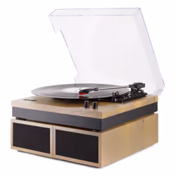 Fenton RP165L Tourne-disque entraîné par courroie Noir, Bois