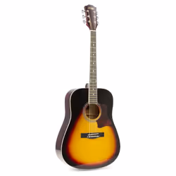 Max 173.216 guitare Guitare acoustique Dreadnought 6 cordes Noir, Orange - Vue supplémentaire 11