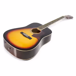 Max 173.216 guitare Guitare acoustique Dreadnought 6 cordes Noir, Orange - Vue supplémentaire 8