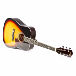 Max 173.216 guitare Guitare acoustique Dreadnought 6 cordes Noir, Orange - Vue supplémentaire 9