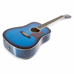 Max 173.217 guitare Guitare acoustique Dreadnought 6 cordes Noir, Bleu - Vue supplémentaire 6