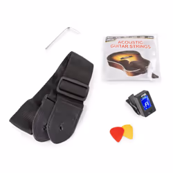 Max 173.217 guitare Guitare acoustique Dreadnought 6 cordes Noir, Bleu - Vue supplémentaire 9